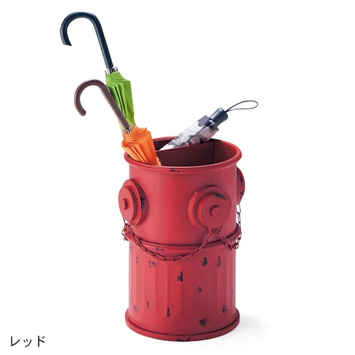 消火栓風傘立て ＜３４×３４×高さ４５ｃｍ＞