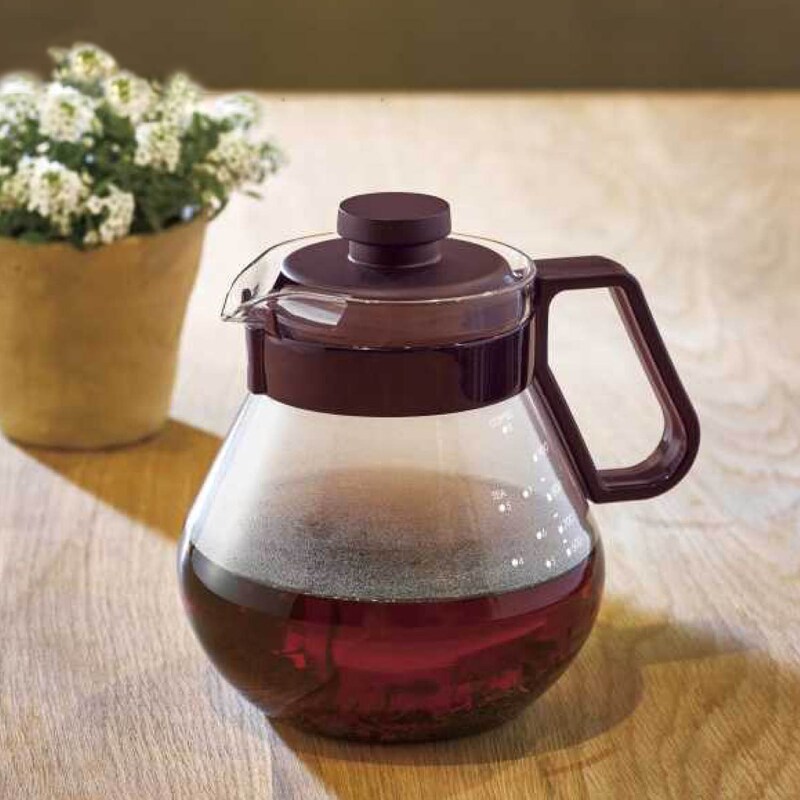 最新情報 コーヒーポット 珈琲ポット ティーサーバー ハリオ テコ 耐熱ガラス 1000ml discoversvg.com