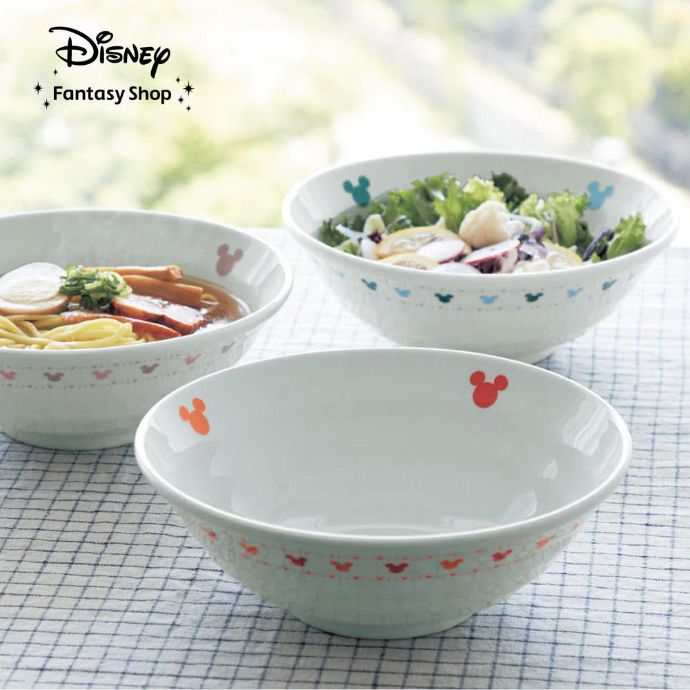 【ディズニー/Disney】マルチに使えるラーメン鉢「ミッキーモチーフ」