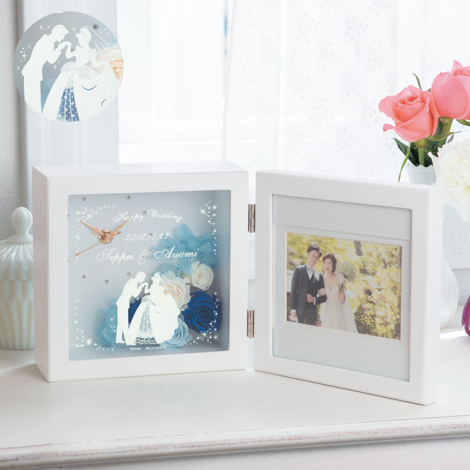 フラワーフォトフレーム 選べるキャラクター ディズニー Disney 通販のベルメゾンネット フラワーフォトフレーム 選べるキャラクター ディズニー Disney 通販のベルメゾンネット