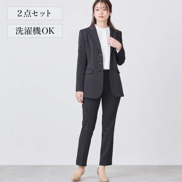 【ベルメゾン】ジャケット & パンツセットスーツ