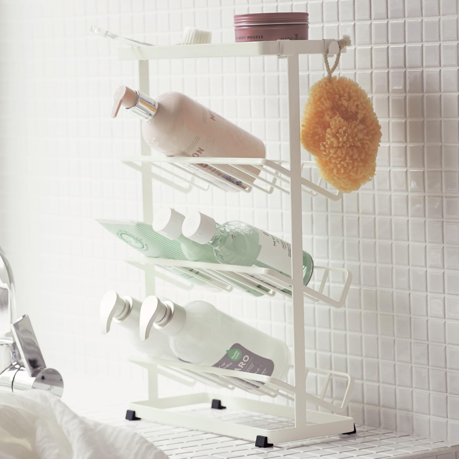 【タワー/tower】バスボトルラック 【シャンプーラック】 【タワー/tower】バスボトルラック 【シャンプーラック】