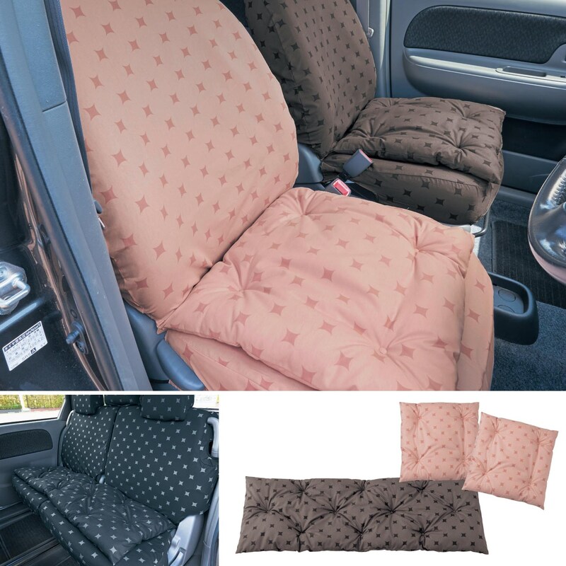 綿素材を使ったカーシートクッション 通販のベルメゾンネット