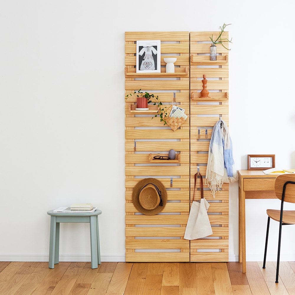 突っ張らずに取り付けられるディスプレイラック（壁面収納）｜(BELLE