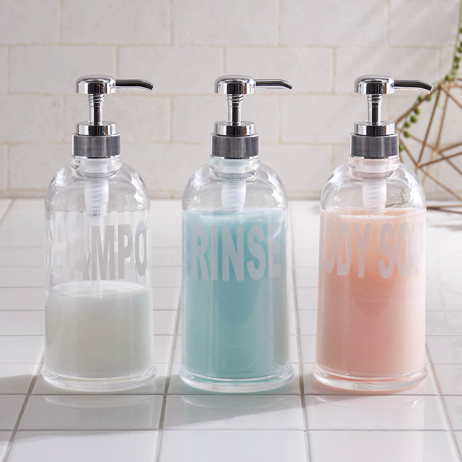 【ベルメゾン】透明ボトルで残量がわかりやすいソープディスペンサー モビリア 【ベルメゾン】透明ボトルで残量がわかりやすいソープディスペンサー モビリア