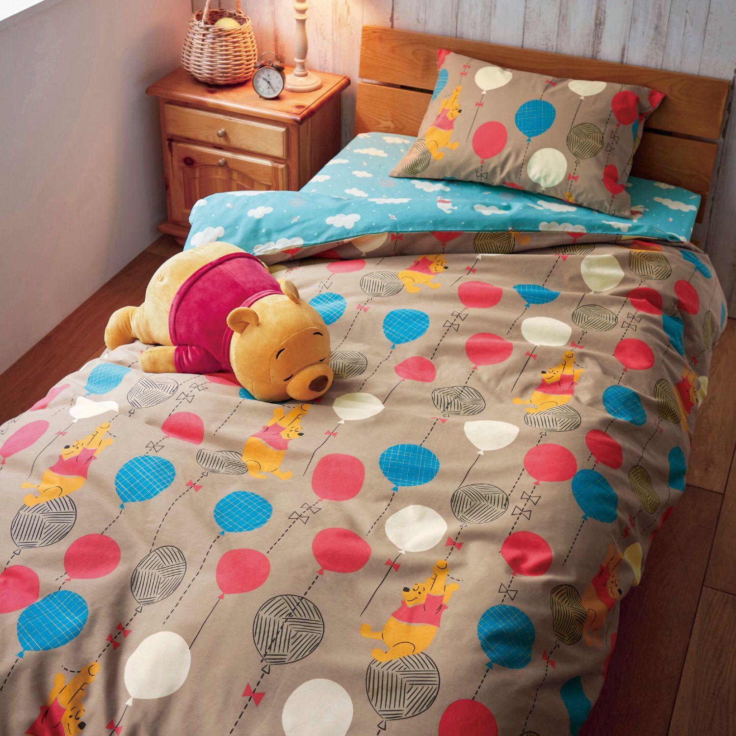 綿混布団カバーセット(3点)(選べるキャラクター)(ディズニー/Disney) 綿混布団カバーセット(3点)(選べるキャラクター)(ディズニー/Disney)