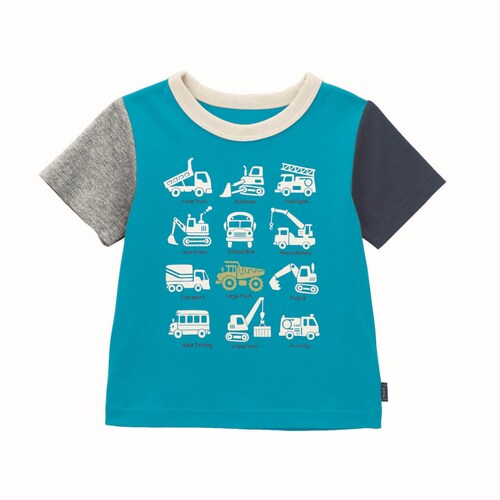 はたらくのりもの半袖Ｔシャツ