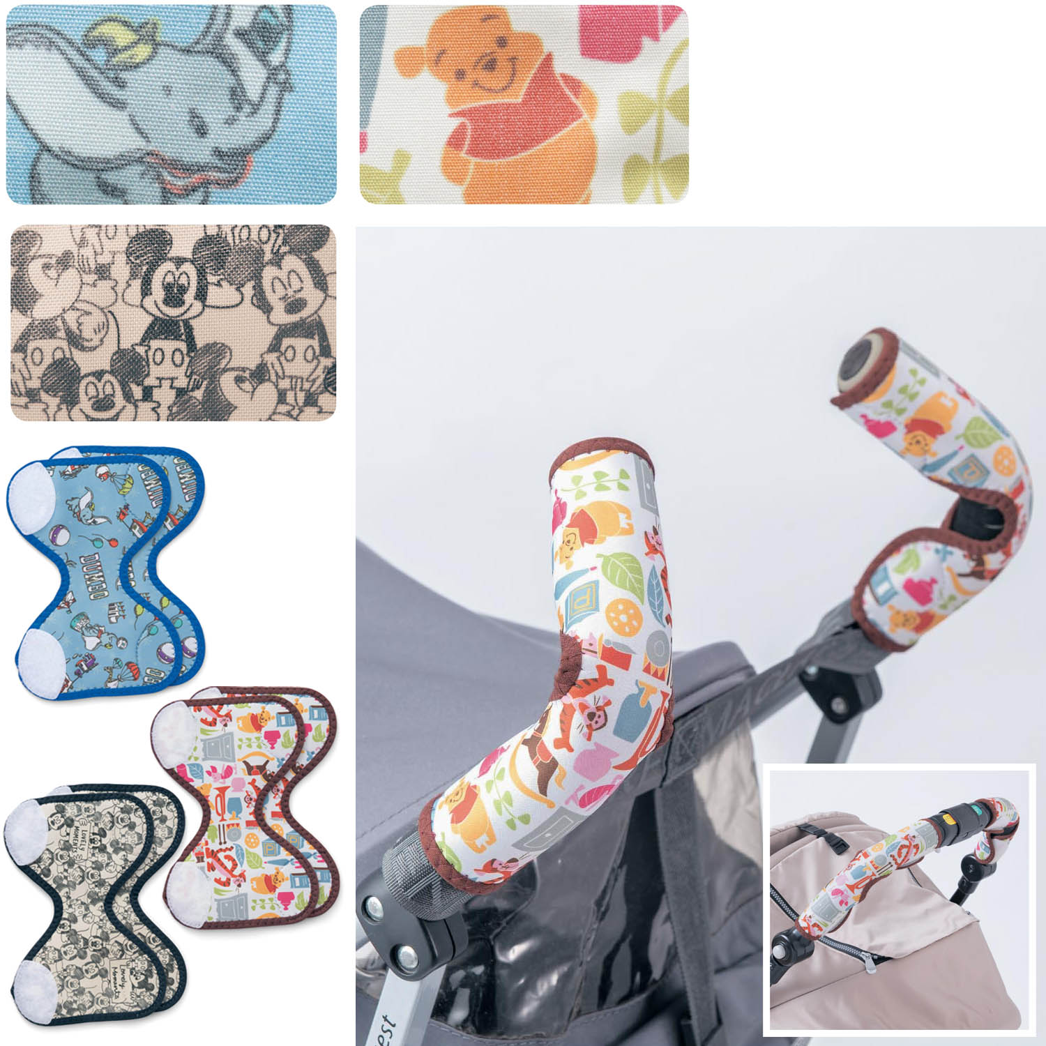 ベビーカー用ハンドルカバー 選べるキャラクター ディズニー Disney 通販のベルメゾンネット ベビーカー用ハンドルカバー 選べるキャラクター ディズニー Disney 通販のベルメゾンネット