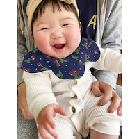 アイボリーパイナップル＆ネイビーさくらんぼ