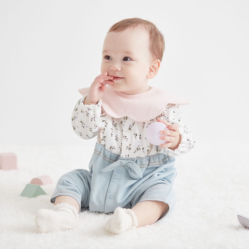 ピンク＆ラベンダー／モデル身長71㎝・体重8.1㎏