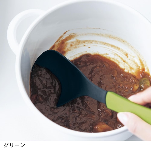 カレーをすくいやすいナイロンお玉 【食洗器ＯＫ】