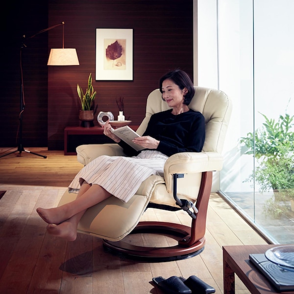 【ベルメゾン】パーソナルフルリクライニングチェア