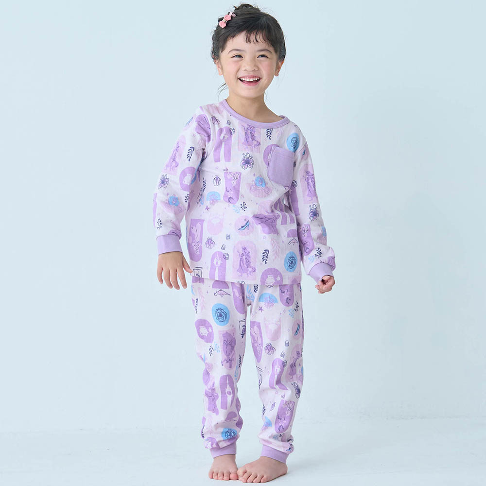 【新柄登場】 キッズやわらか綿長袖パジャマ(選べるキャラクター)(ディズニー/Disney) 【新柄登場】 キッズやわらか綿長袖パジャマ(選べるキャラクター)(ディズニー/Disney)