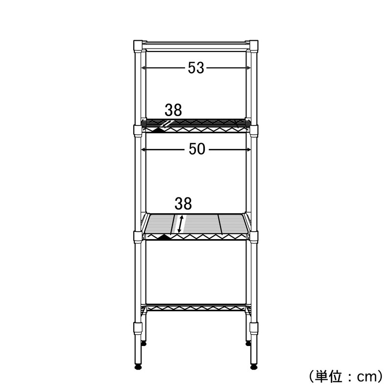 幅60cm※棚板最大奥行内寸は、奥行43cmとなります。