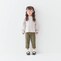 カーキ／モデル身長105.5cm・110サイズ着用