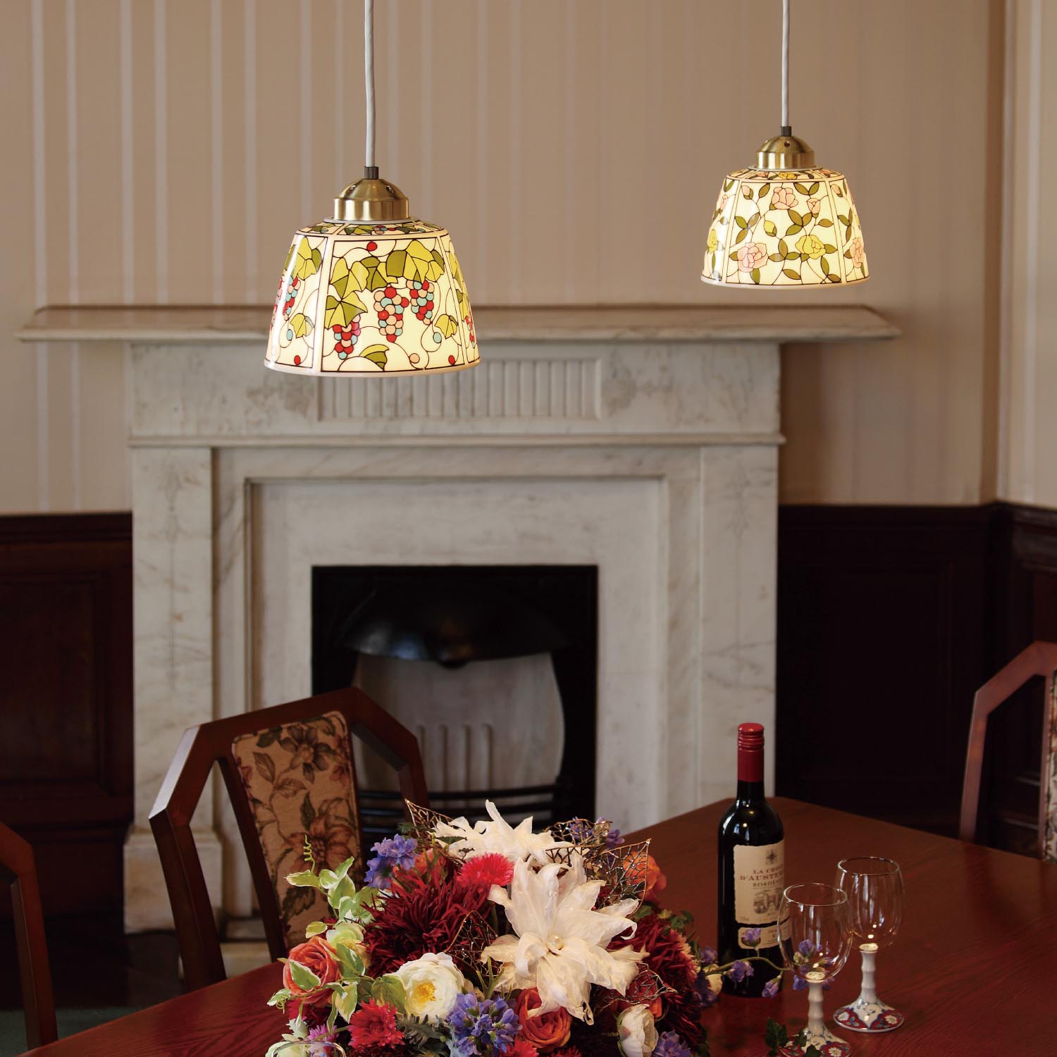 【ベルメゾン】有田焼ペンダントライト「ビートロ」