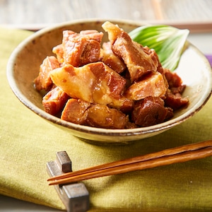 味がしっかりしみ込んだ美味しい角煮切落し