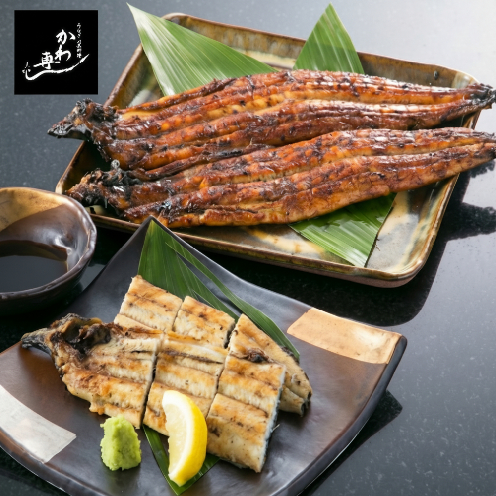 うなぎ かば焼&白焼セット(かわ専) うなぎ かば焼&白焼セット(かわ専)