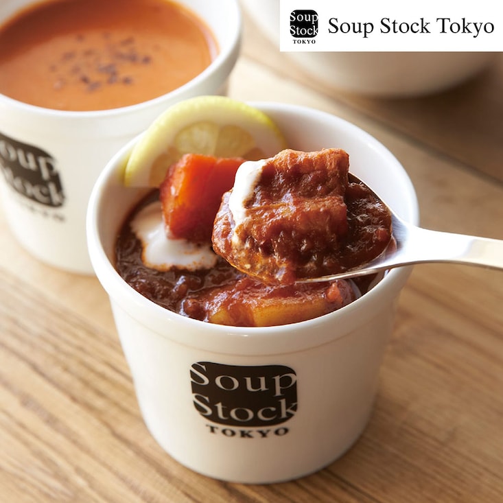人気のスープセットSoup Stock Tokyo