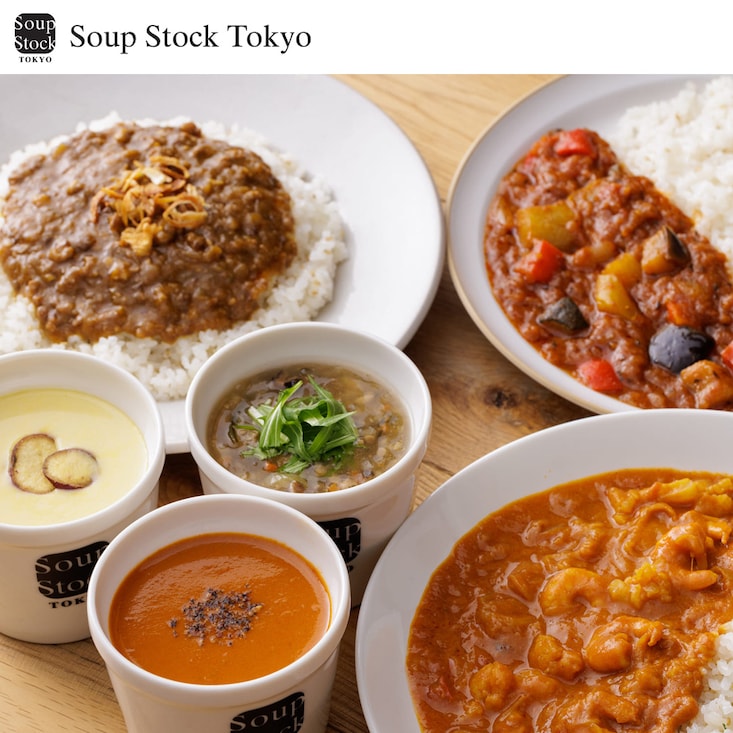 スープとカレーのセット 6個