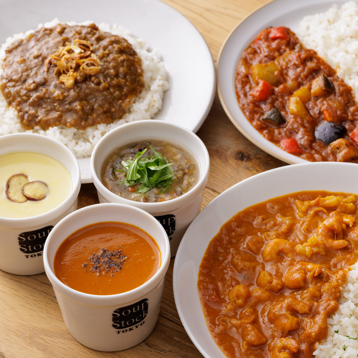 【Soup Stock Tokyo】スープとカレーのセット 6個 【Soup Stock Tokyo】スープとカレーのセット 6個
