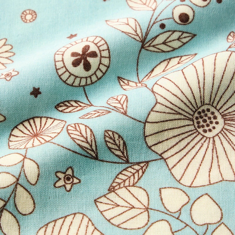 パリのお花（グレイッシュミント）