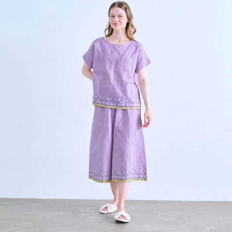 【新柄】アラベスク　モデル身長168cm/M ※写真は撮影用のため、股下＋3cmになります