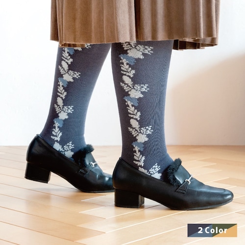 北欧フィンランドデザイン 日本製 ハイソックス