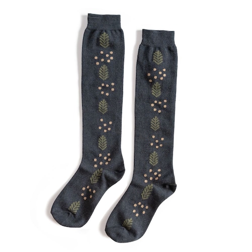 北欧フィンランドデザイン 日本製 ハイソックス