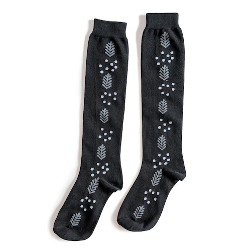 北欧フィンランドデザイン 日本製 ハイソックス