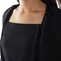 前ファスナーなので着脱ラクチン！