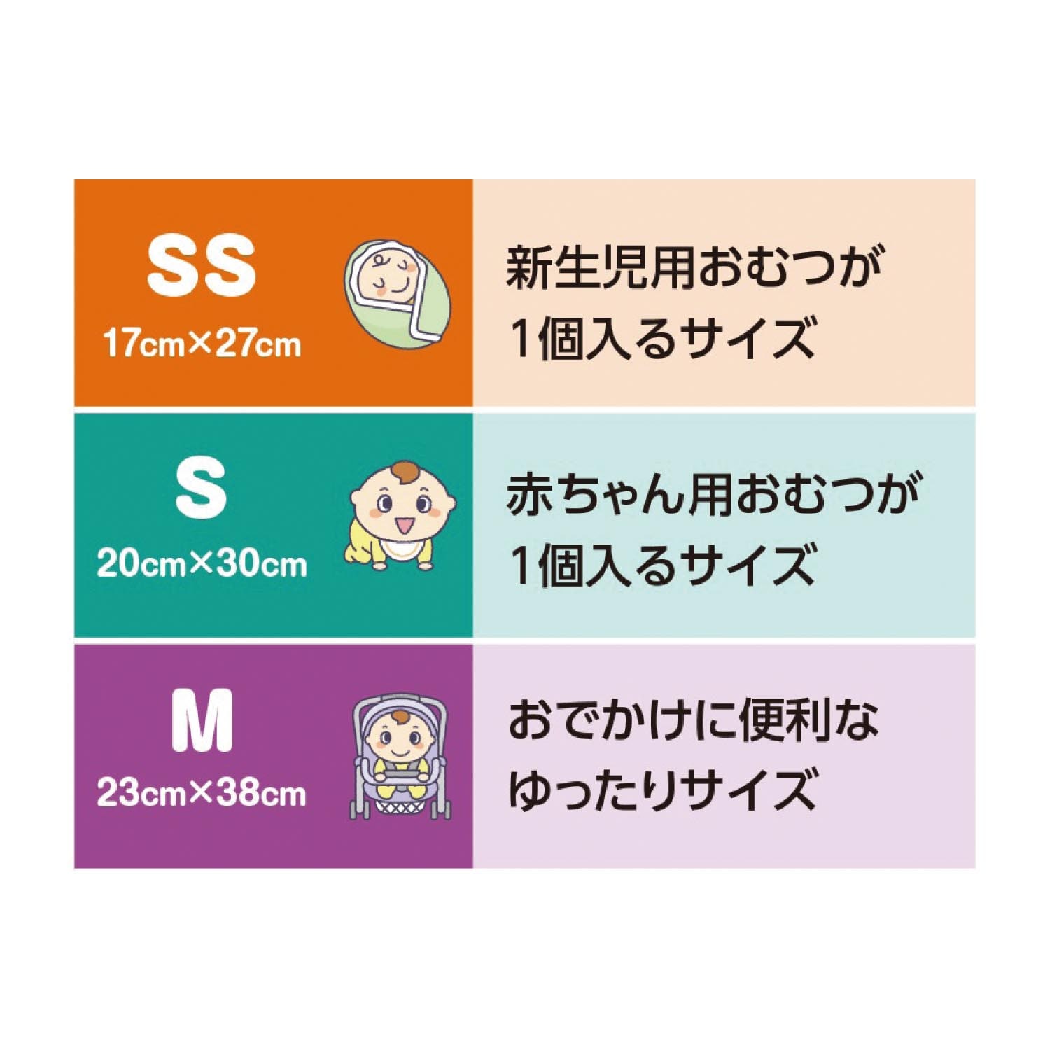 おむつが臭わない袋 BOS ボス ベビー用 SS サイズ 200枚入 3個セット 防臭袋 おむつ袋 赤ちゃん ピンク 合計600枚 送料無料  沖縄・離島を除く - おむつ・トイレ用品