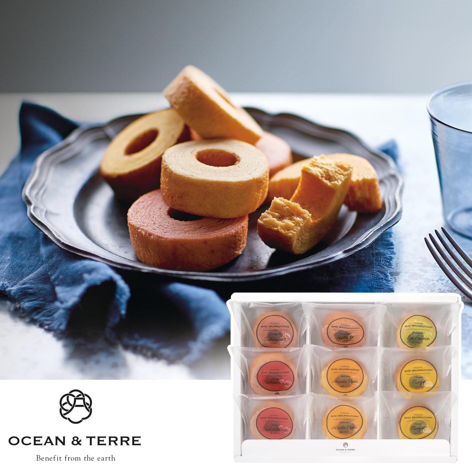 【オーシャン & テール/OCEAN & TERRE】フルーツバウム9個セット画像