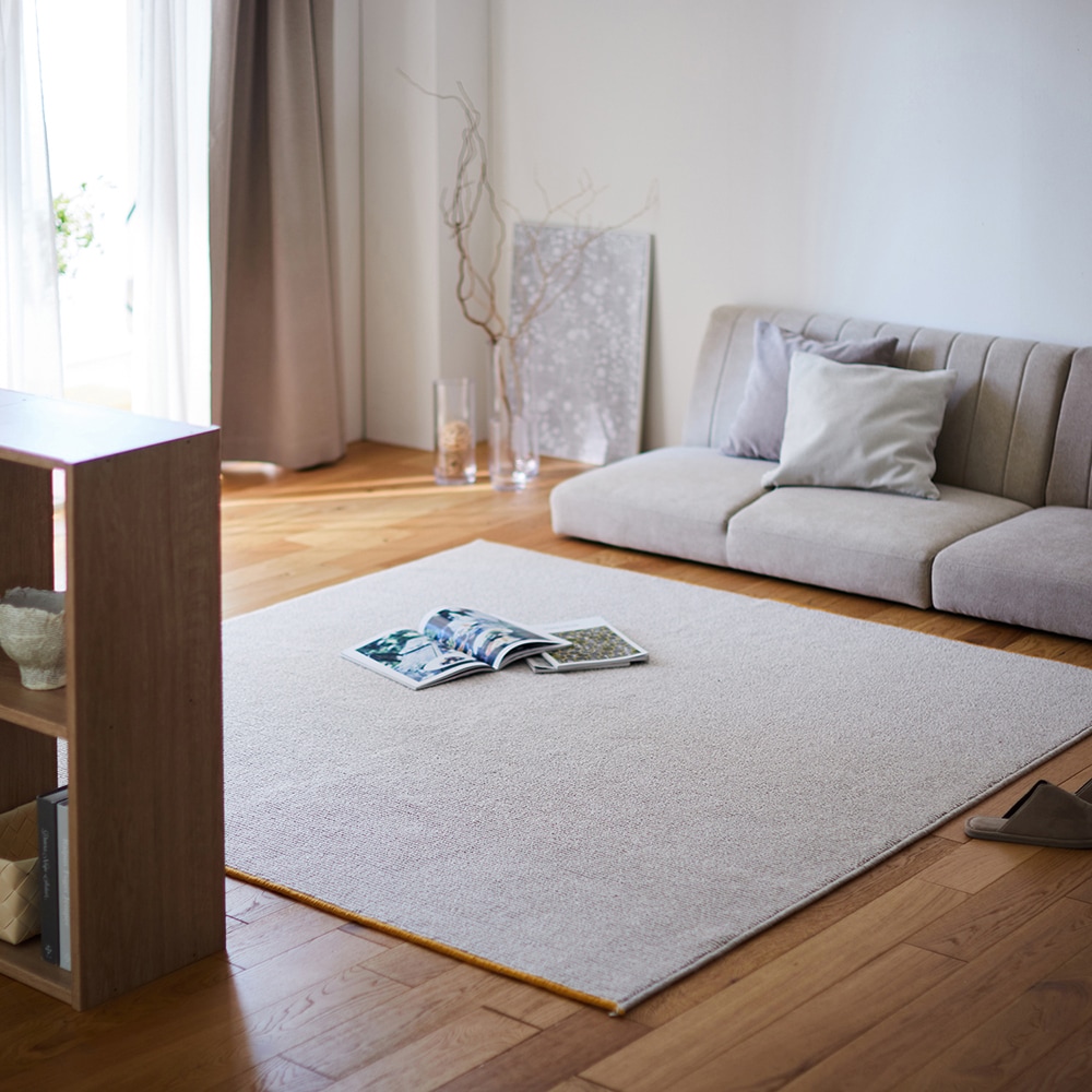 ウール素材の防炎・防ダニラグ［日本製］（ラグ）｜(BELLE MAISON DAYS