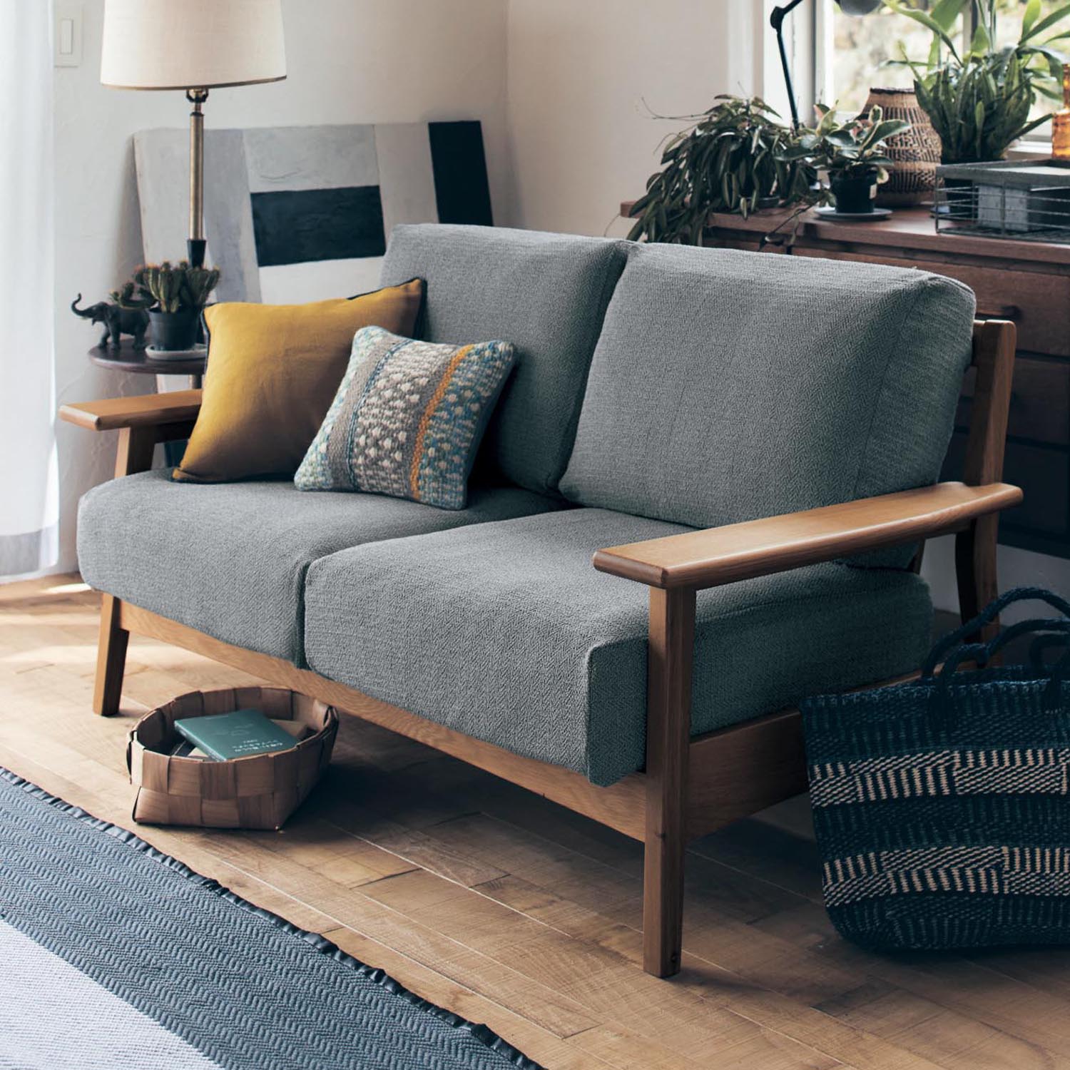 ぴったりフィットする綿混撥水の伸びるソファーカバー(分割タイプ) ぴったりフィットする綿混撥水の伸びるソファーカバー(分割タイプ)