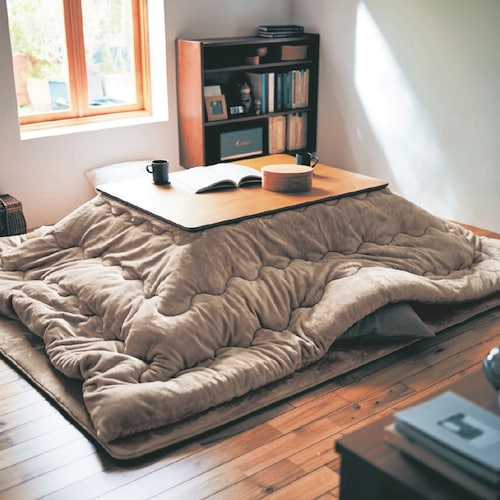 【ふっくら】あったかなめらかなこたつ布団 【幸せホルモンが出る肌触り】（メルトロ/meltoro）