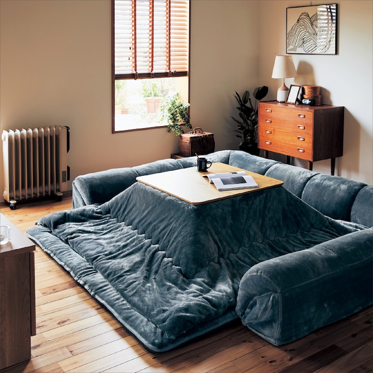 【ふっくら】あったかなめらかなこたつ布団 【幸せホルモンが出る肌触り】メルトロ/meltoro