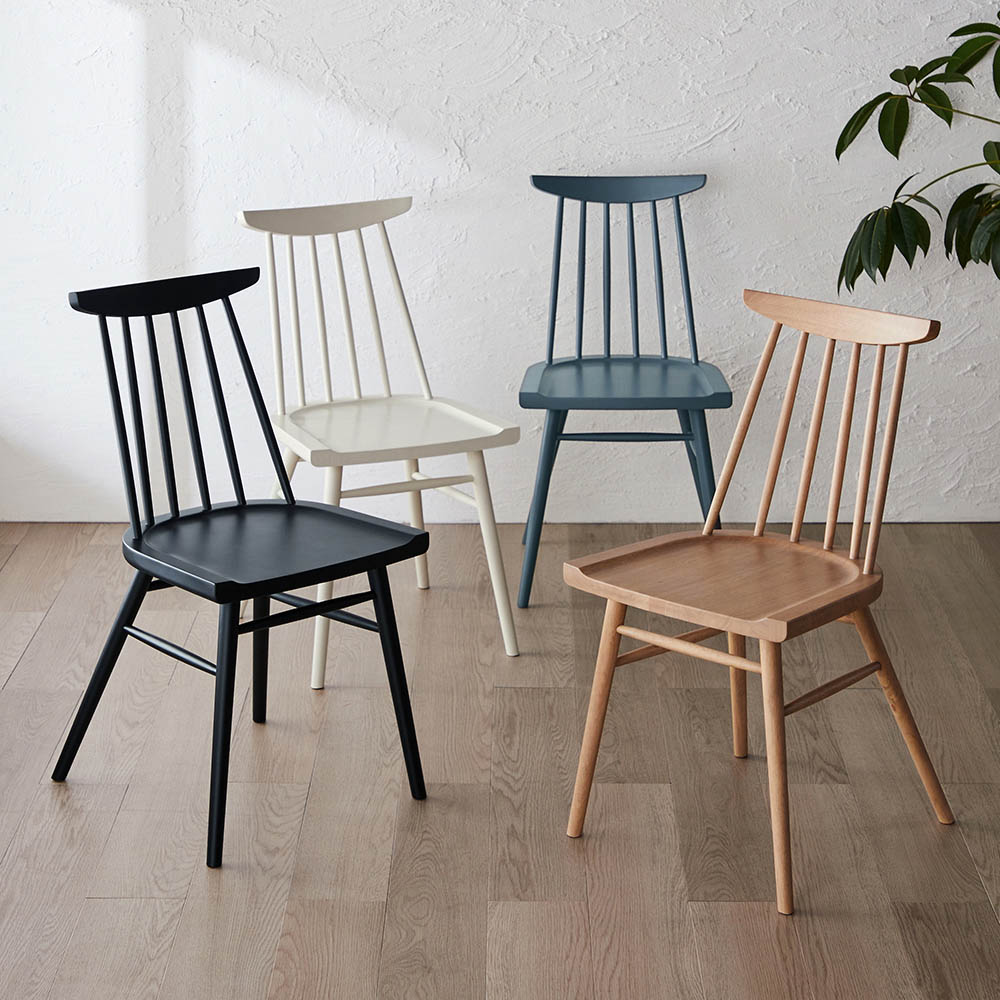 【BELLE MAISON DAYS】座り心地にこだわったカラフルなウィンザーチェア