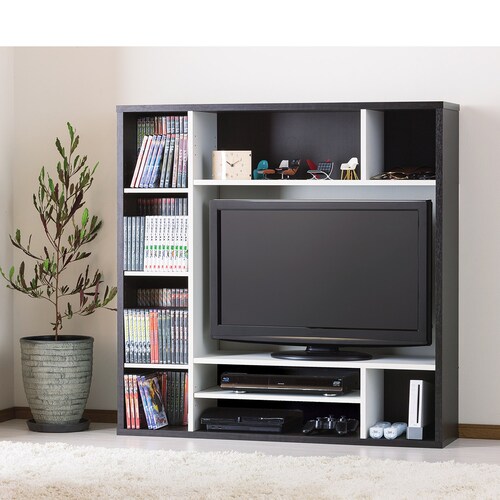 左右反転できるＡＶ機器収納テレビ台