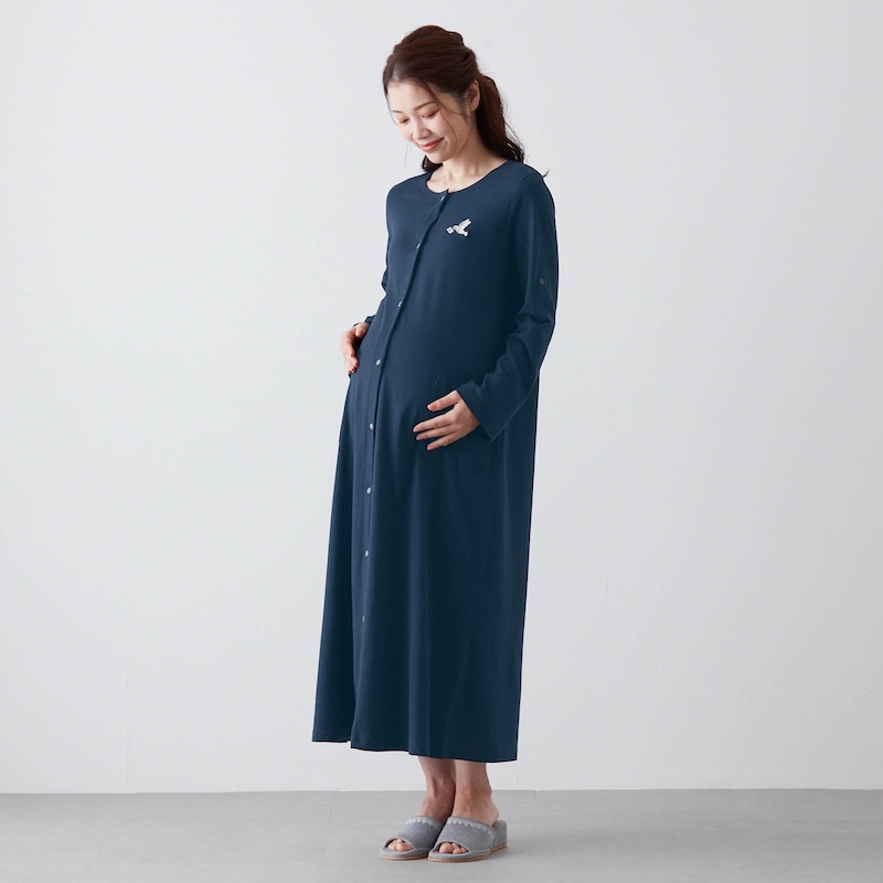 産前／モデル身長164cm・マタニティM～Lサイズ着用