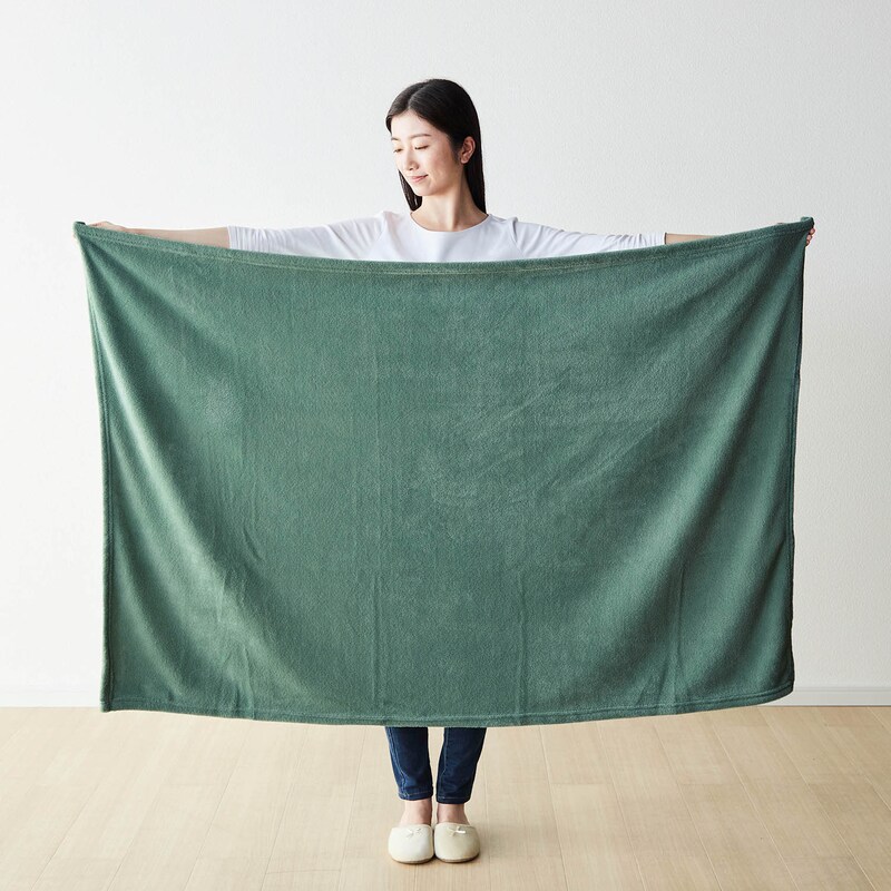 ブランケット使いもできる、ハーフサイズもご用意