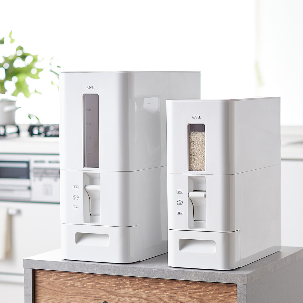 【ベルメゾン】本体が洗える計量米びつ 【ベルメゾン】本体が洗える計量米びつ