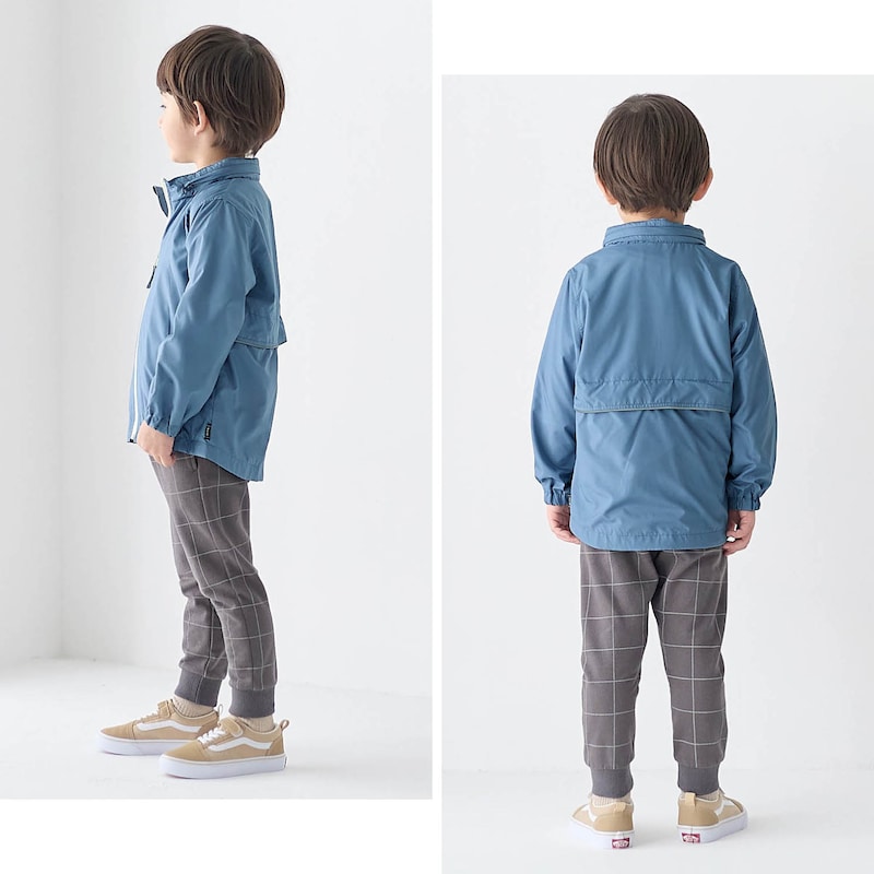 ニュアンスブルー／モデル身長111cm・110サイズ着用