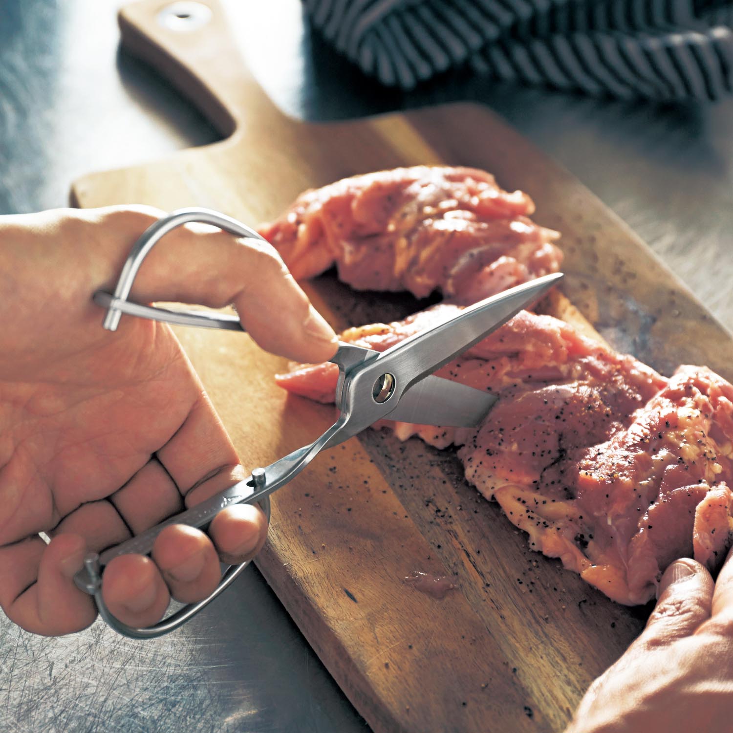 【ベルメゾン】分解して洗えるキッチンバサミ