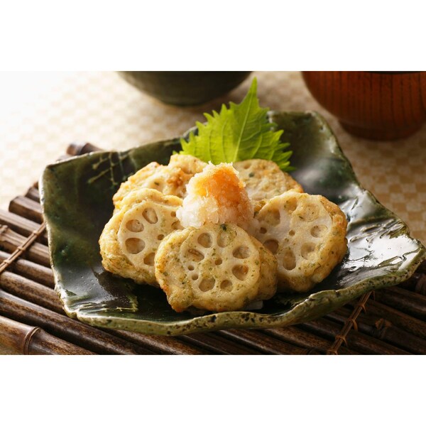 【ヨコオ】みつせ鶏蓮根かさね揚げ あおさ入り 567g