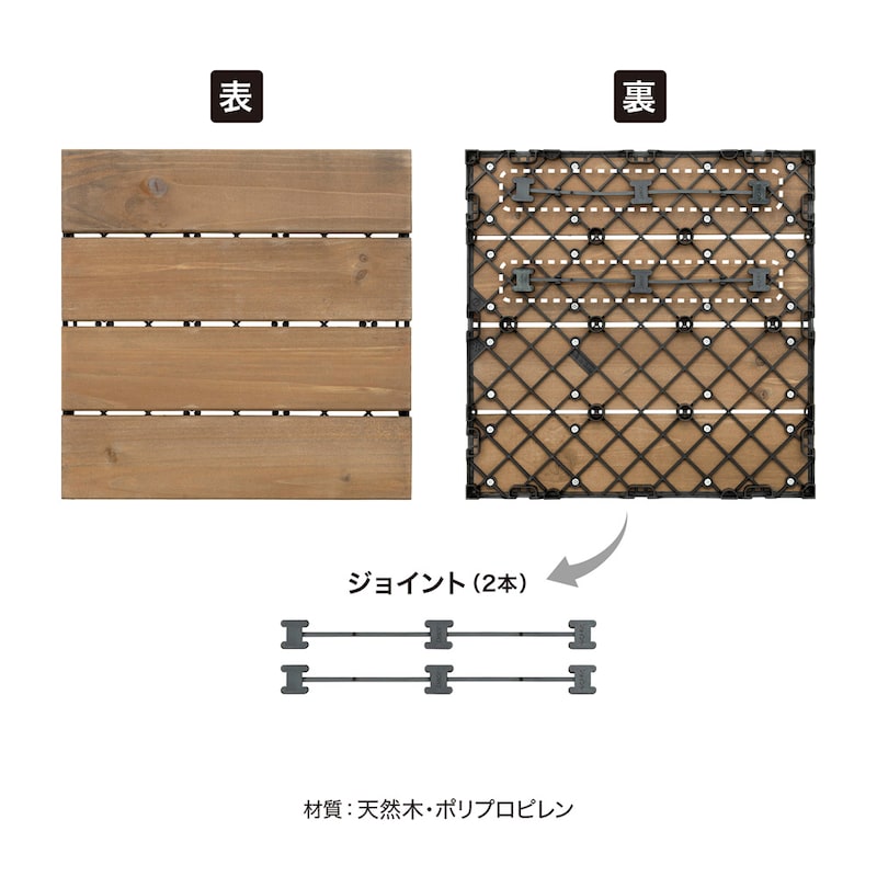 はめ込むだけの簡単設置
