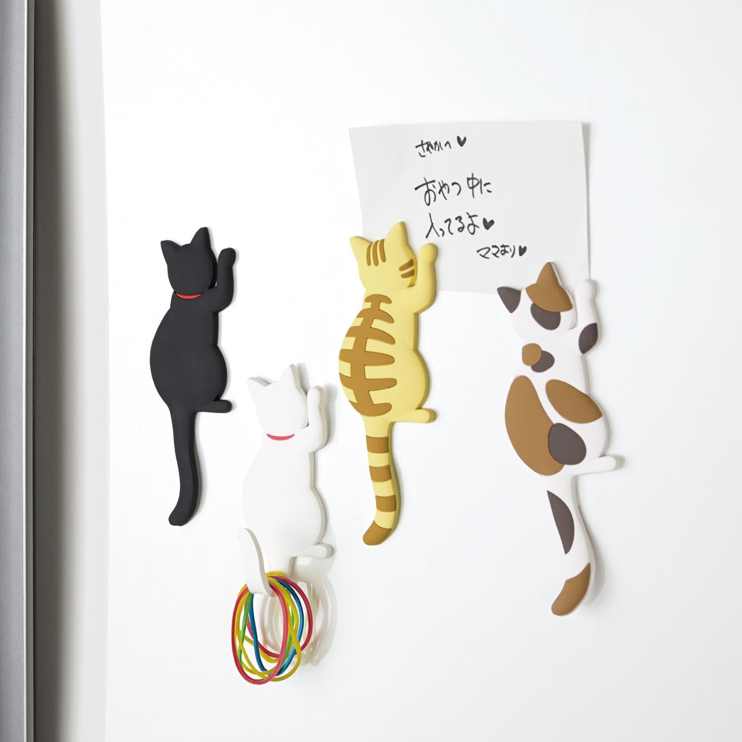 ＜ベルメゾン＞猫のマグネットフック画像