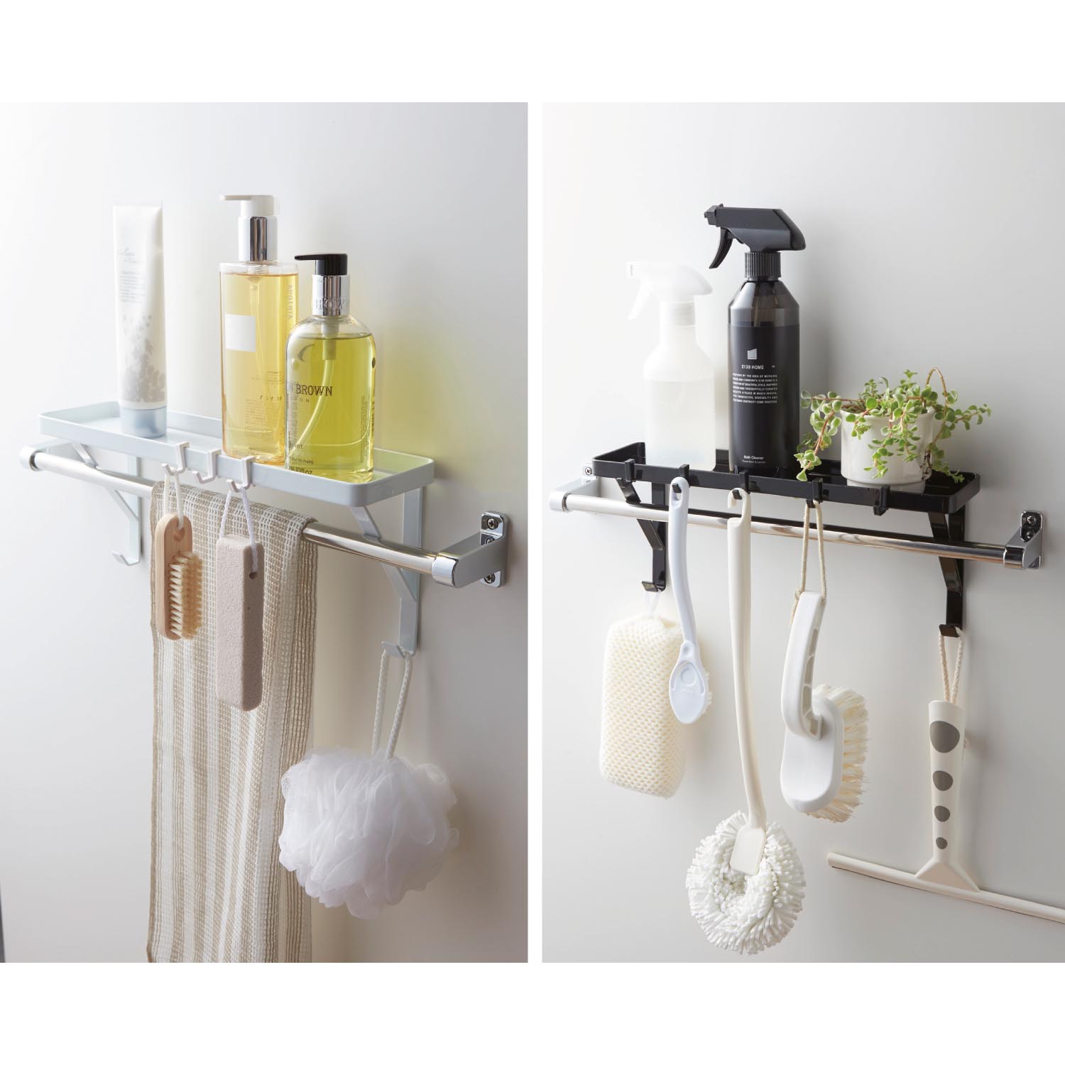 【タワー/tower】タオルバー上ラック 【タワー/tower】タオルバー上ラック