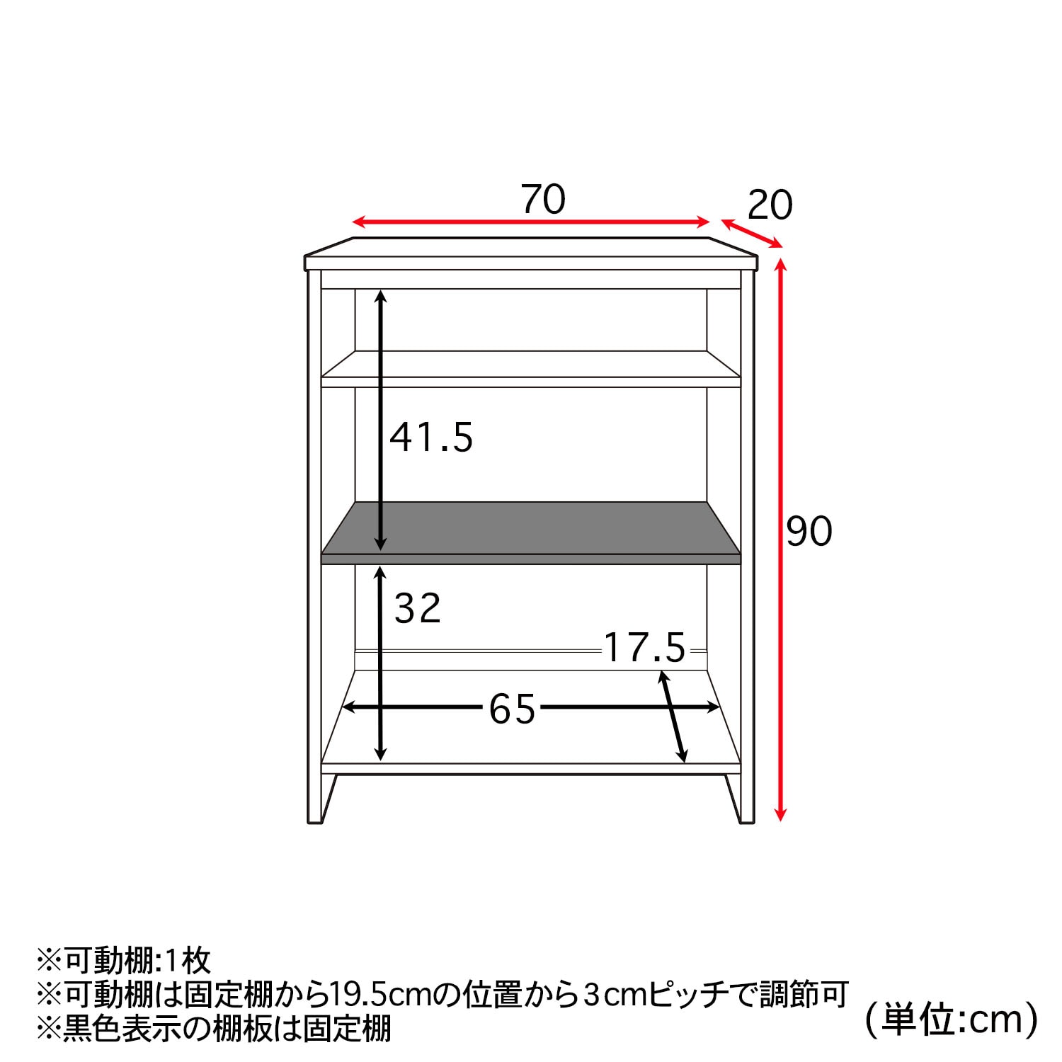 天然木フレームの北欧調本棚 （本棚/書棚/ブックシェルフ）｜通販の