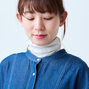 首元の日焼け対策に◎タンクトップなので腕周りがもたつきません
